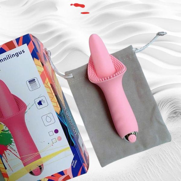 Lưỡi Rung Massage Điểm G Dạng Phễu  10 Chế Độ Rung Thư Giãn 