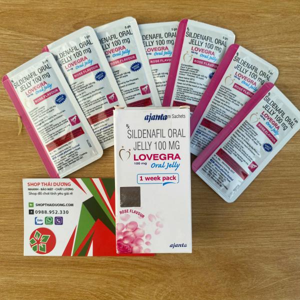 Thạch Uống Oral Jelly 100mg  Hỗ Trợ Nữ Giới Tăng Sinh Lý Lên Đỉnh, Hộp 7 Gói 