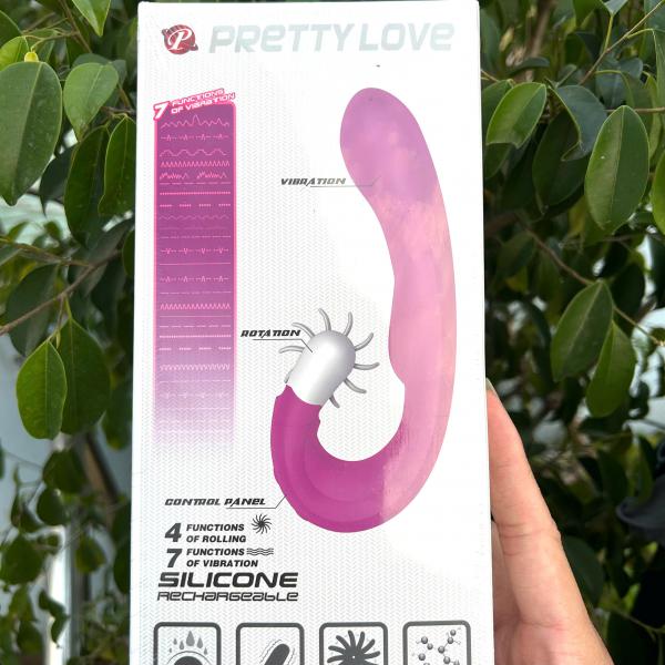 Sỉ Chày Rung Kết Hợp Lưỡi Xoay Liếm Masage Điểm G Cực Sướng  chính hãng 