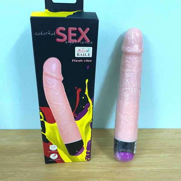 Cu  Giả Rung Ngoái Cầm Tay Silicon Silicon Mềm Giống Thật  sex Baile 