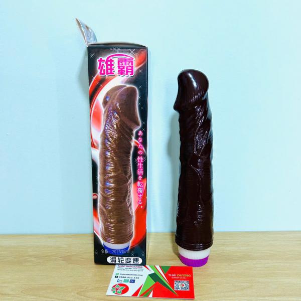 Dương Vật Giả Silicon Baile Màu Da Đen – Có Rung Cầm Tay Dễ Dùng, Giá Rẻ 