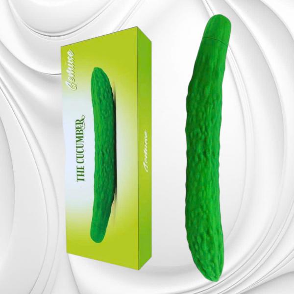 Dương Vật Giả Nguỵ Trang Trái Dưa Leo 10 Chế Độ Rung Thích Điểm G Cho Nữ 