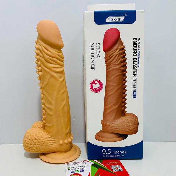 Đại lý Dương Vật Giả Hít Tường Có Bìu -Kết Hợp Gai nhỏ Tạo Ra Cảm Giác Cực Sướng Khi Dùng - giá rẻ 