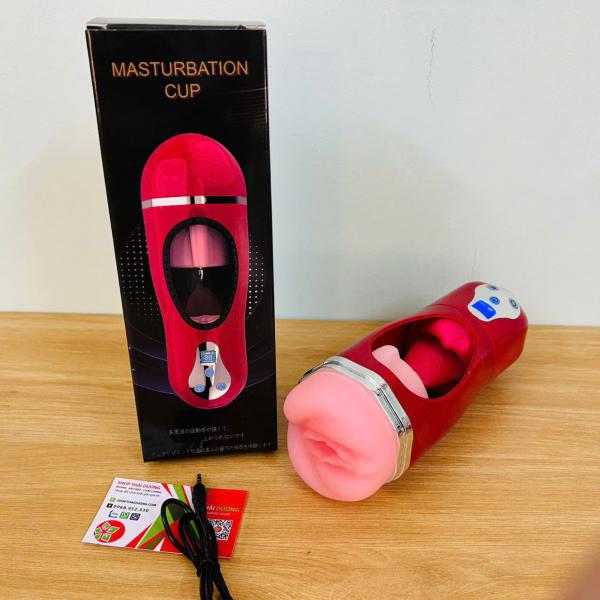 Máy Thủ Dâm Jiuai Rung Tỏa Nhiệt & Liếm Bú Siêu Thật – 7 Chế Độ Cực Khoái Cho Nam Giới 