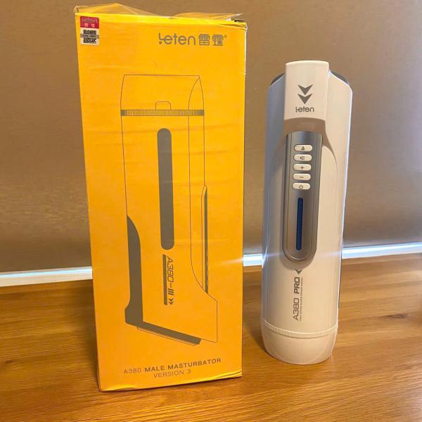 Máy Thủ Dâm Leten A380 Pro – Rung Thụt Mạnh Mẽ 5 Chế Độ Có Tiếng Rên & Tỏa Nhiệt 