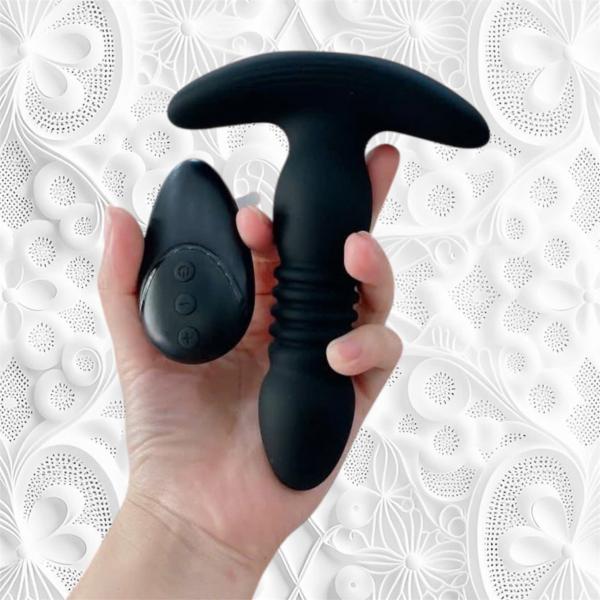 Cửa hàng bán Mẫu Trứng Rung Thụt Hậu Môn - Kết Hợp Điều Khiển Từ Xa Rung Thụt Mạnh Nhiều Chế Độ  hàng xách tay 