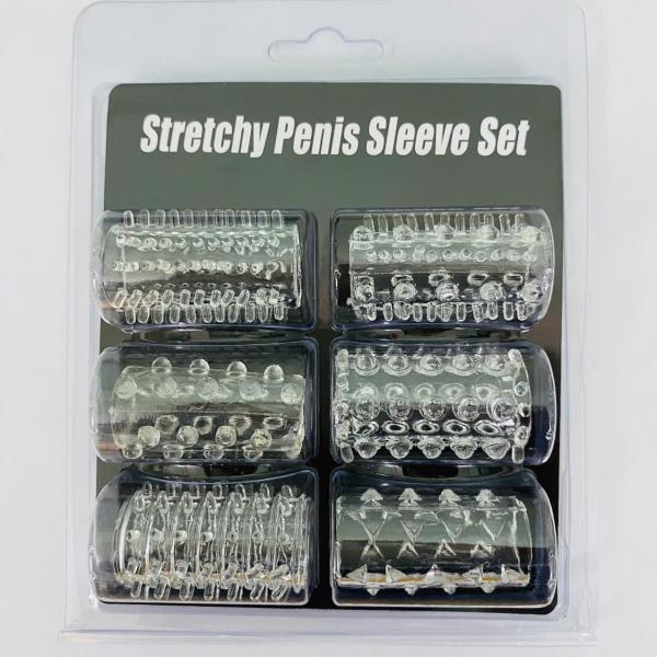 Kho sỉ Bao Đôn Dên Gân Gai Khúc Giữa Trong Xuất _Bộ 6 cái - bcs - bao cao su gai  hàng xách tay 