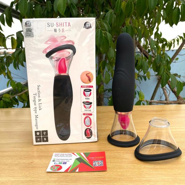Máy Massage  liếm hút ti vú  rung cầm tay A-ONE Kazuhiko Nhật Bản cho Nữ Tự Sướng 