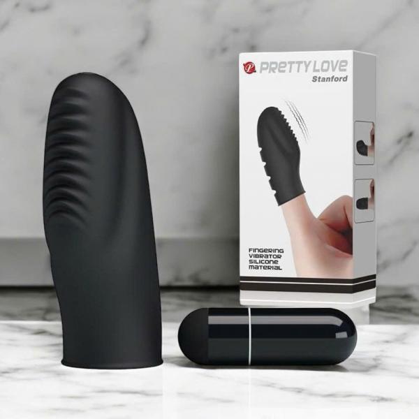 Khám phá Bao Ngón Tay Rung Pretty Love Stanford chính hãng – Silicon mềm mịn, chống nước 100%, rung mạnh mẽ giúp chị em tự sướng & thăng hoa cực đỉnh 
