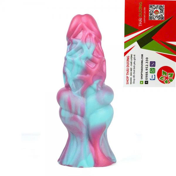 Bao Đôn Dên To Dương Vật Hình Quái Thú Có Gân Nổi Siêu Mềm Cao Cấp 