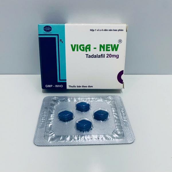 Viga New Chính Hãng 20mg – Tăng Cường Sinh Lý, Chống Xuất Tinh Sớm - Hiệu Quả Tức Thì 