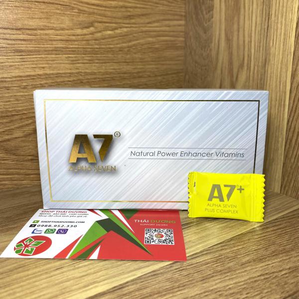 Kẹo A7 Alpha Seven Plus Complex – Hỗ Trợ Tăng Cường Sinh Lý kéo Dài THời Gian Như Mãnh Hổ 