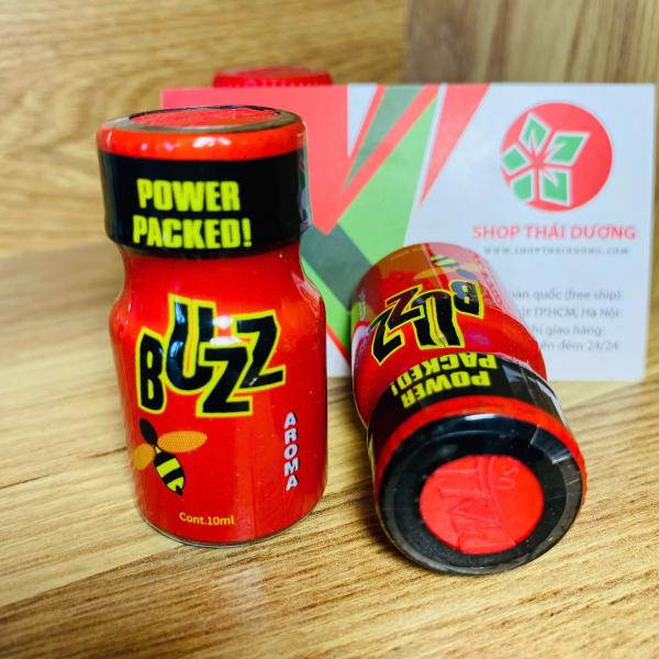 Popper Buzz 10ml Chính Hãng USA - Tăng Kích Thích Cực Mạnh Cho Top và Bot 