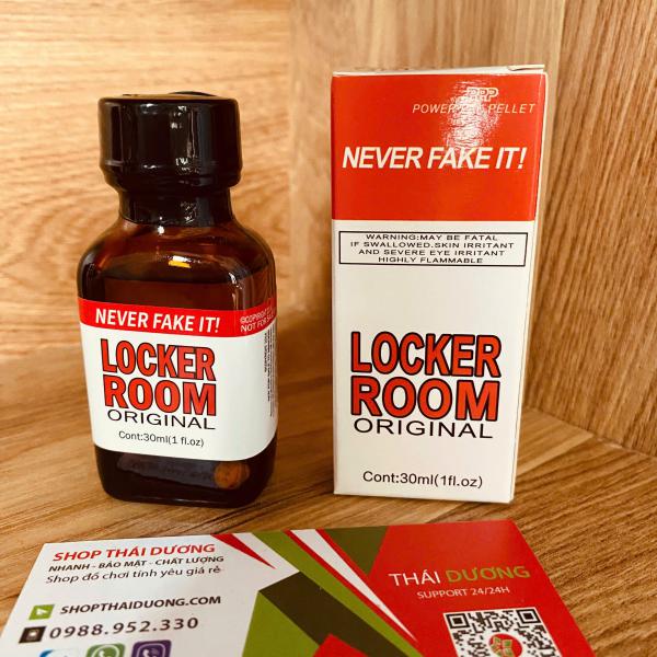 Tinh Dầu Popper Locker Room Original 30ml Chính Hãng - Hưng Phấn Tột Độ, Tăng Khoái Cảm 