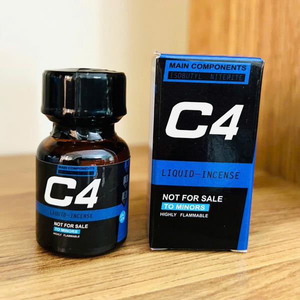 Popper C4 Blue Xanh USA 10ml – Kích Thích Mạnh, Hàng PWD Chính Hãng 
