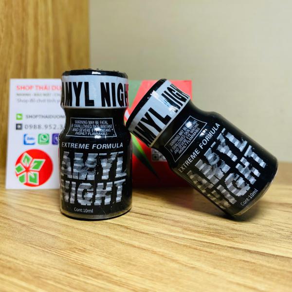 Popper Amyl Night 10ml PWD USA - Chính Hãng Mỹ, Kích Thích Cực Mạnh Cho Top Tại HCM 