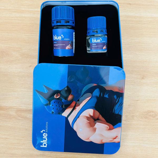 Popper Blue Solutions Dog Combo 60ml – Tinh Dầu Kích Dục Mạnh Mẽ Từ Mỹ 