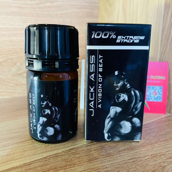 Popper Jack Ass 40ml Chính Hãng PWD – Dành Cho LGBT, Dung Tích Lớn Gây Phê Mạnh 