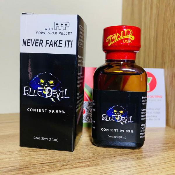 Popper Blue Devil PWD 30ml – Nước Ngửi Kích Dục USA Chính Hãng Cho Top Bot 