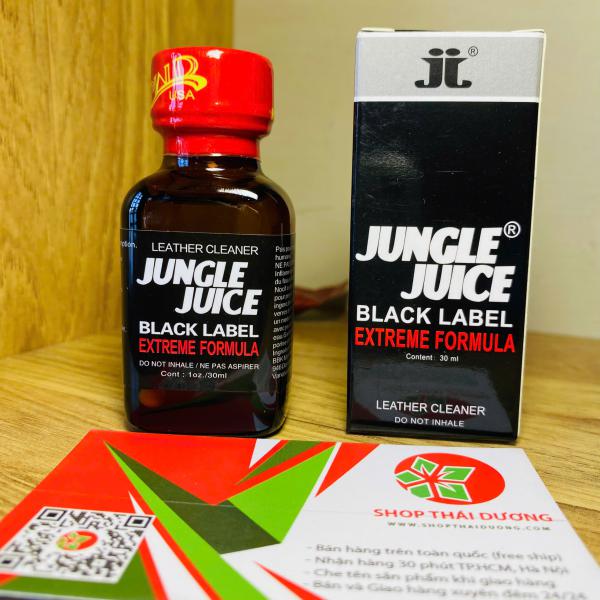 Shop bán Phân Phối Popper Jungle Juice Black Label Extreme Formula 30ml Chính Hãng Mỹ USA Cực Mạnh  có tốt không? 
