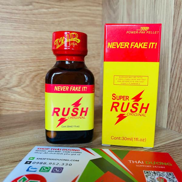 Popper Super Rush 30ml Vàng Chính Hãng USA - Đỉnh Cao Kích Thích, Không Fake 