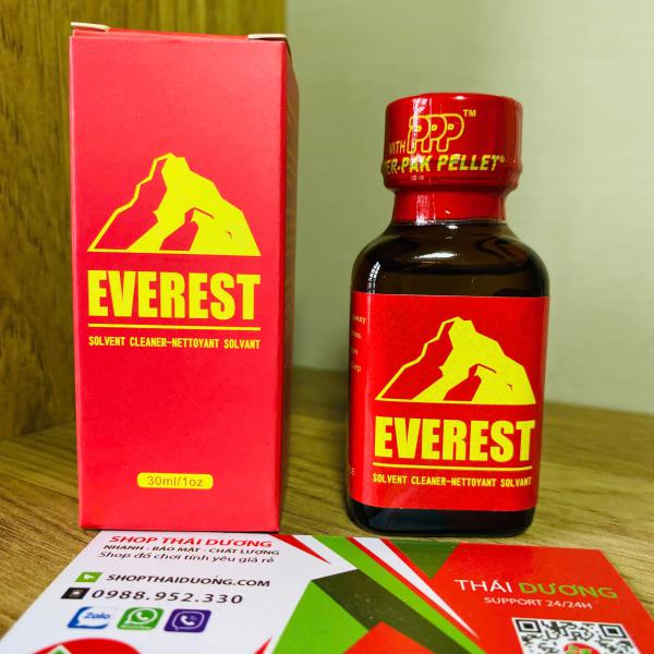 Chai Hít Popper Everest 30ml Mỹ - Hàng PWD Chính Hãng, Kích Thích Cực Mạnh 