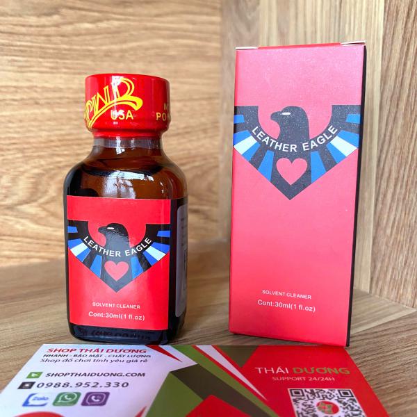 Popper Leather Eagle 30ml Chính Hãng Mỹ – Siêu Kích Thích, Tăng Khoái Cảm 