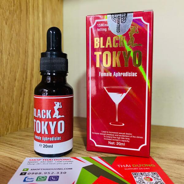 Thuốc Kích Dục Nữ Black Tokyo Dạng Nước Chính Hãng Cực Mạnh - Thuốc Giúp Phụ Nữ Lên Đỉnh  cao cấp 