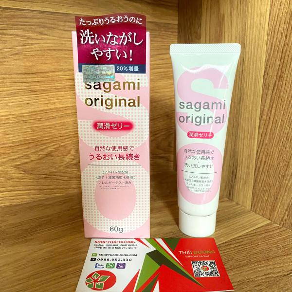 Đánh giá Nơi Bán Gel Bôi Trơn Sagami Original 60g Nhật Bản Chính Hãng - Gel Bôi Trơn Hiệu quả  giá sỉ 