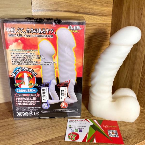 Dildo Silicon Siêu Mềm Nippo NPG Japan - Dương Vật Giả Uốn Cong Theo Ý 