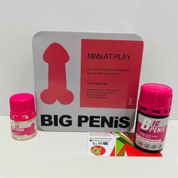 Popper Big Penis 60ml – PWD Chính Hãng USA, Tăng Hưng Phấn Cực Mạnh Cho Top & Bot 