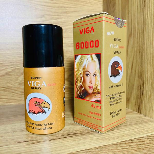 Chai Xịt Super Viga 60000 – Giải Pháp Kéo Dài Thời Gian, Giữ Phong Độ Phái Mạnh 