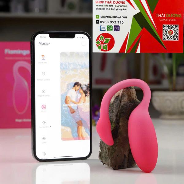 Trứng Rung App Magic Motion Flamingo Max Cao Cấp 