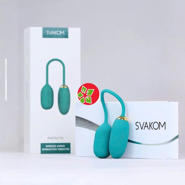 Trứng Rung Svakom Natalya Cảm Biến Âm Thanh Cao Cấp 