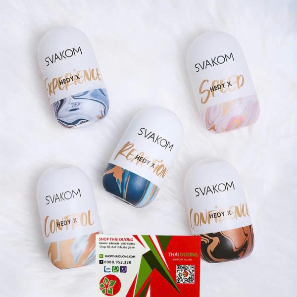 Svakom Hedy X Chính Hãng  Âm Đạo Giả Silicone Mềm Mượt, Cầm Tay Tiện Lợi 