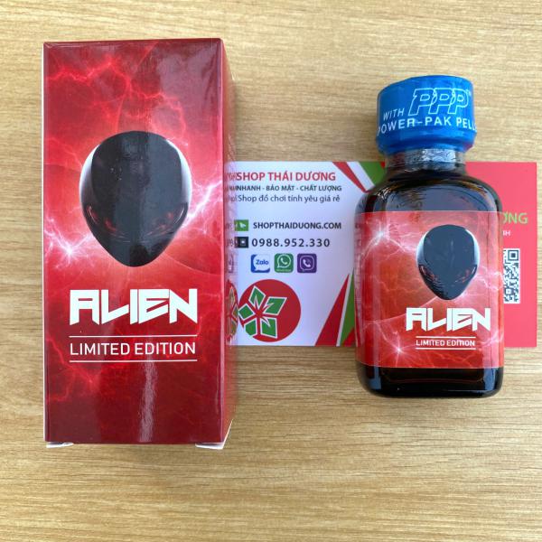 Tinh Dầu Popper Alien Đỏ 30ml PWD mỹ Chính Hãng 