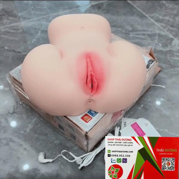 Mông Giả Silicon 3KG Siêu Thực  Âm Đạo Giả Rung Rên Cảm Biến Tự Động Cao Cấp 