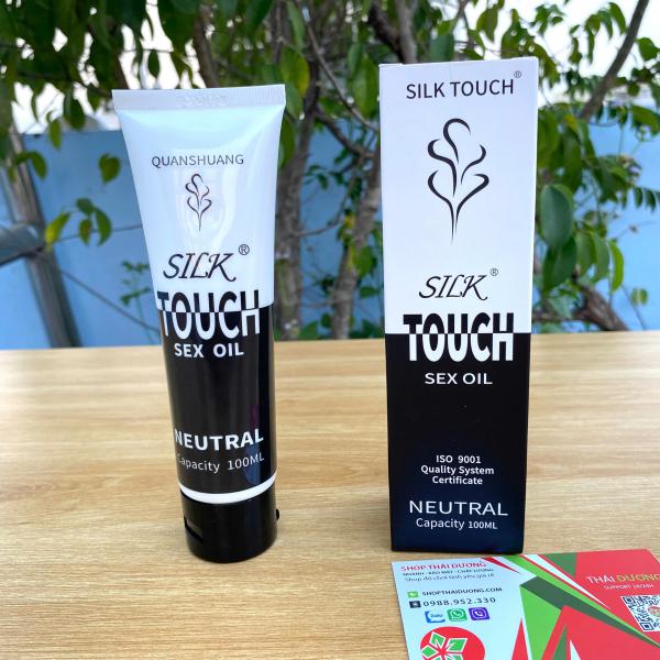 Gel Bôi Trơn Silk Touch 100ml Không Mùi Tăng Độ Trơn Khoái Cảm Cho Các Cặp Đôi 