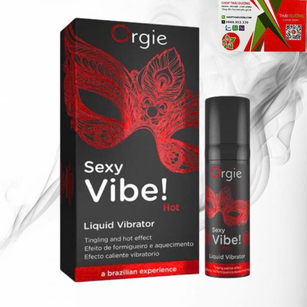 Siêu Phẩm Gel Tăng Khoái Cảm Nữ Orgie Sexy Vibe! Hot Chuyên Dụng 