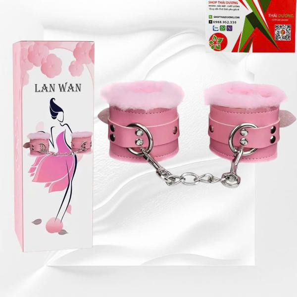 Còng Tay Tình Yêu Bằng Da Lót Nhung Mềm  Thăng Hoa Cảm Xúc Cặp Đôi 