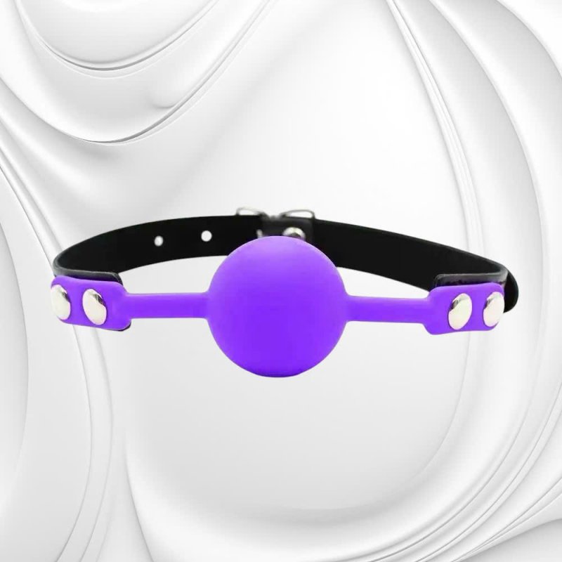 Khóa Miệng BDSM Quả Bóng Silicon  Bí Quyết Phục Tùng & Thắt Chặt Cuộc Yêu 
