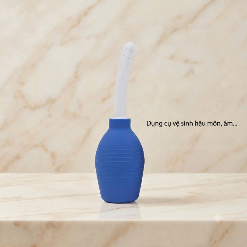 Bình Thụt Vệ Sinh Hậu Môn Vòi Mềm Size 4 - An Toàn, Tiện Lợi 