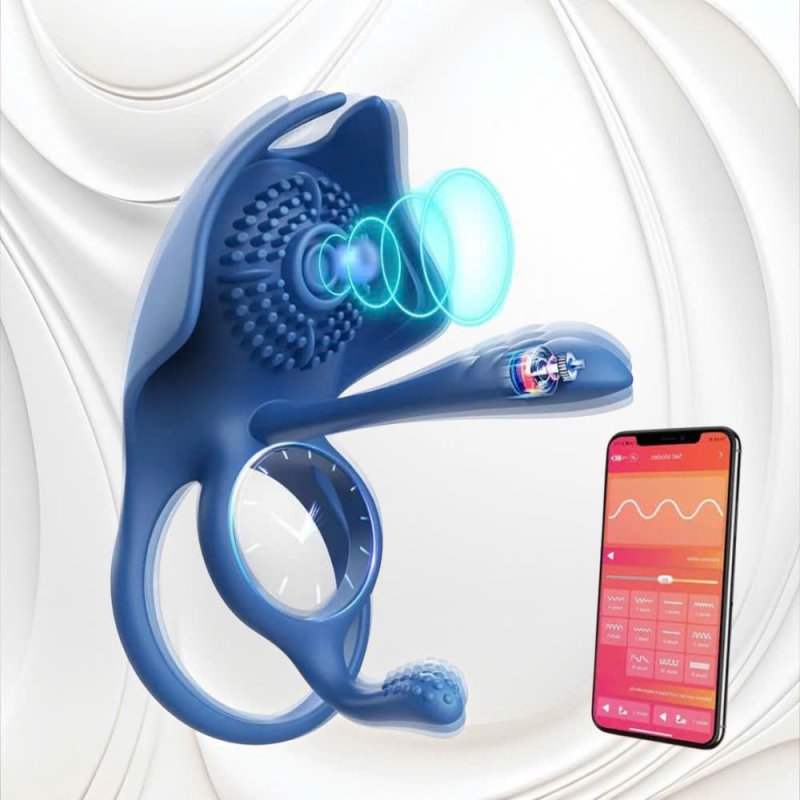 Vòng Rung SVAKOM Barzillai  Đeo Dương Vật Điều Khiển Qua App 