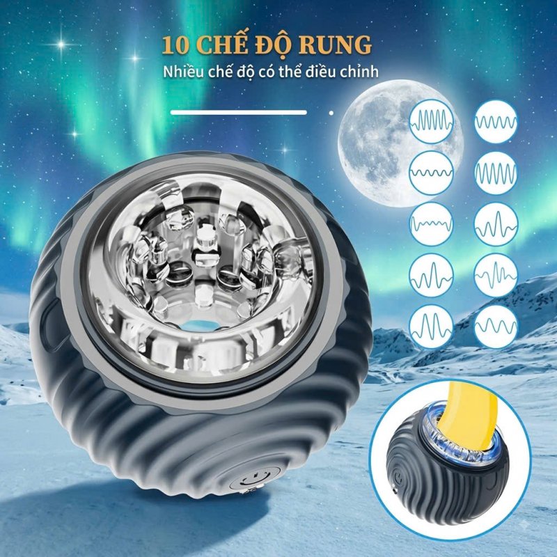 Cốc Thủ Dâm Nam 2 Đầu FunnyMee Pokemon  Động Cơ Rung Đa Tần Số Cao Cấp 